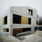 Очень бетонный дом в Швейцарии