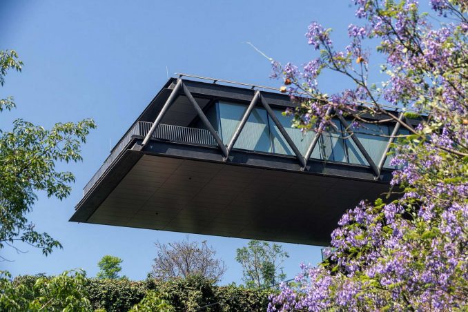 Консольный дом в Мексике, как "архитектурно-конструктивный элемент" 