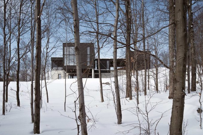 Лесной дом в Канаде 19