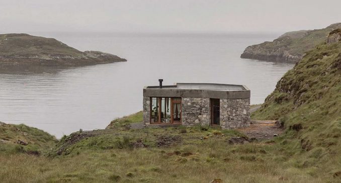 Домик для отдыха на островах Шотландии 