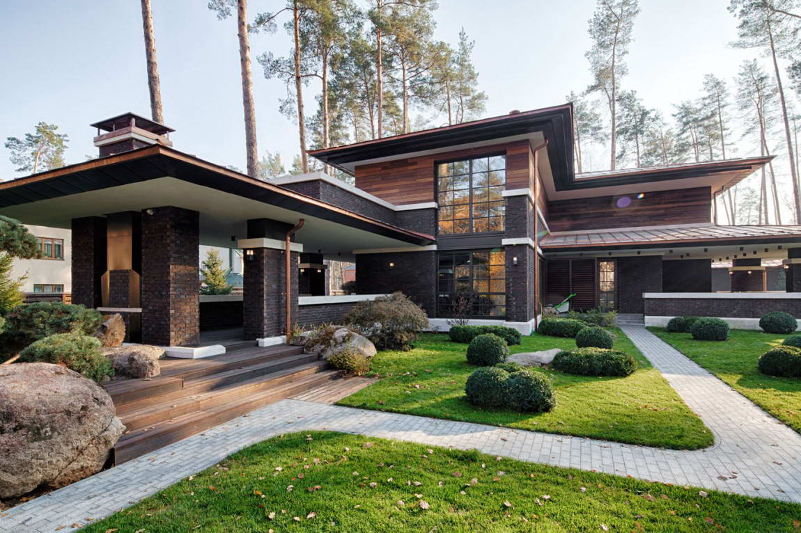 Самые популярные архитектурные стили в частном домостроении